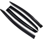Extra Durable Outside-Mount Auto Vent Window Visor, Fits 2016-2019 Chevrolet Cruze (EXCLUDES 2016 Cruze Limited), UV Protection Rain Guard, Original Wind Deflector, No-Drill, Smoke, 4-Pcs
