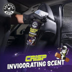 Galactic Scent Air Freshener and Odor Eliminator, 16 fl oz with 3 Pack of Hanging Air Fresheners (Great for Cars, Trucks, SUVs, RVs, Home, Office, Dorm Room & More) - HOL460