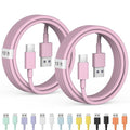 10FT Car Carplay Cable for iPhone 17 16 15 Cable USB to USB C Cable[Apple MFi Certified] USB C Carplay Cord,iPhone 17 Charger Cord,iPhone 16 Car Charger,USB to Type C Cable Car Charging Cable(Pink)