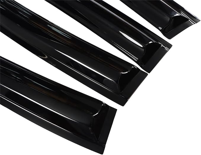 Window Visors Shade Sun Rain Wind Guards Deflectors Cover Acrylic Outside Replacement for 2011-2020