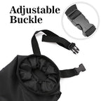 Universal Car Garbage Bag Back Seat Headrest Litter Trash Garbage Can (Black)