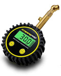 Digital Tire Pressure Gauge for Low Pressure Tires - 0-30 PSI ±0.5% Accuracy, Backlit LCD with 4 Units & Battery Indicator, 360° Swivel Head for Schrader Valve, Fit for ATVs, UTVs, Golf Carts