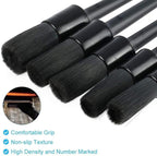 10Pcs Car Detailing Brush Set, Car Detailing Kit,Car Dashboard Cleaning Soft Brush, Suitable for Cleaning Internal Brush Panels, Vents, Leather, and Computers.