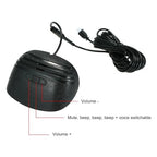 Car Reverse Backup Radar System, Front and Rear Parking Sensors Kit, 8/Sensors Electronics Cars Parking Assistance Reversing Radar with LED Display and Sound Warning