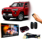 MPC Remote Start Kit Compatible with Toyota 4Runner 2010-2019 | 4-Button Long Range Remotes | Plug and Play | Push to Start Only | USA Tech Support