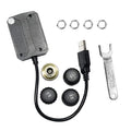 AC-UTP1 USB TPMS Tyre Pressure Monitoring Sensors System Specified for A5,A6,S8,X10,V10,P9,P10 Android Car Stereo Models (sensors Outside)
