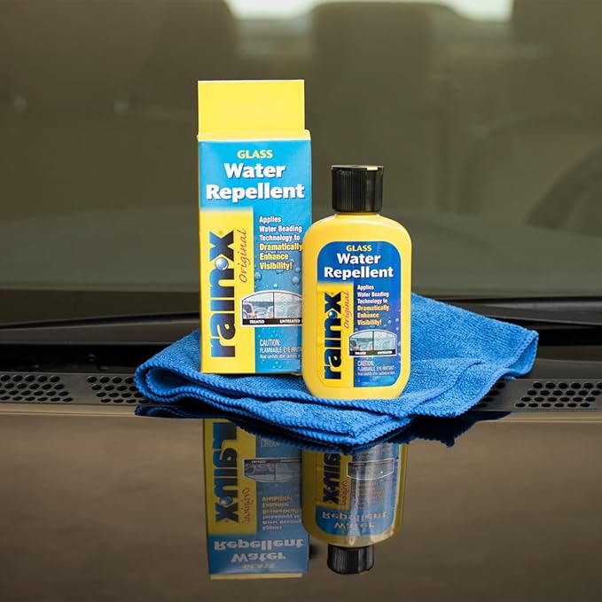 800002243 Glass Treatment, 7 oz. - Exterior Glass Treatment To Dramatically Improve Wet Weather Driving Visibility During All Weather Conditions