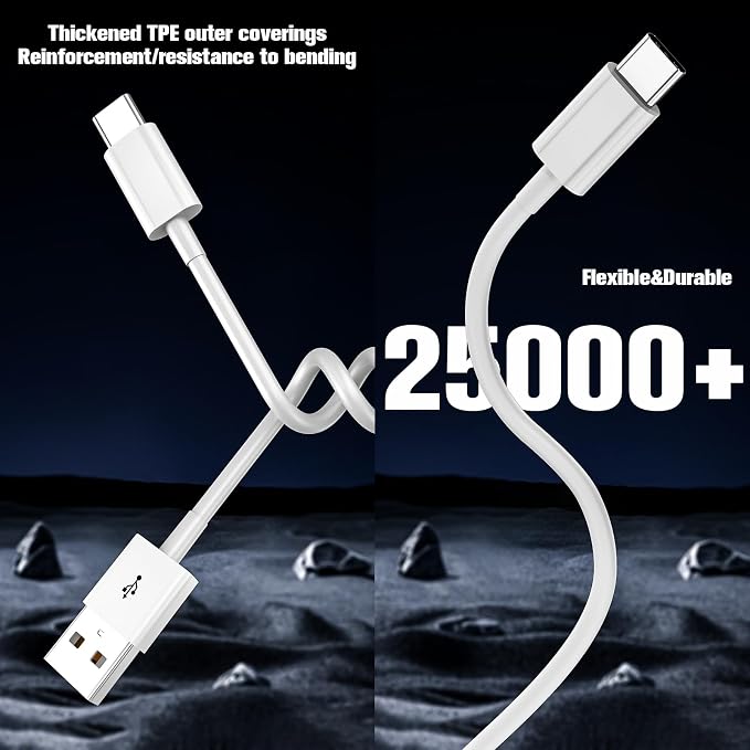Car Carplay Cable for iPhone 17/16/15,iPhone 16/15 Plus17/16/15 Pro 17/16/15Pro Max charger,USB A to USB C for Carplay USB C Cord, iPad USB C Cable 10th, iPad Air Car Charger Cable Cord 3FT (White)