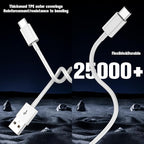 Car Carplay Cable for iPhone 17/16/15,iPhone 16/15 Plus17/16/15 Pro 17/16/15Pro Max charger,USB A to USB C for Carplay USB C Cord, iPad USB C Cable 10th, iPad Air Car Charger Cable Cord 3FT (White)