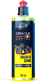 Podium Series Hybrid Ceramic Wash & Shine, 16 fl oz, 2-in-1 Car Wash and Wax Developed in Collaboration With Oracle Red Bull Racing