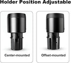 Golf Cart Cup Holder Adapter, Universal Expandable Golf Cart Heater Holder Compatible with 16 Oz/1 Lb Propane Tank and Most Golf Carts