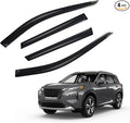 Rain Guards Compatible with 2021-2024 Nissan Rogue,Tape-On Side Window Visor Wind Deflector Vent Visors Car Accessories 4pcs