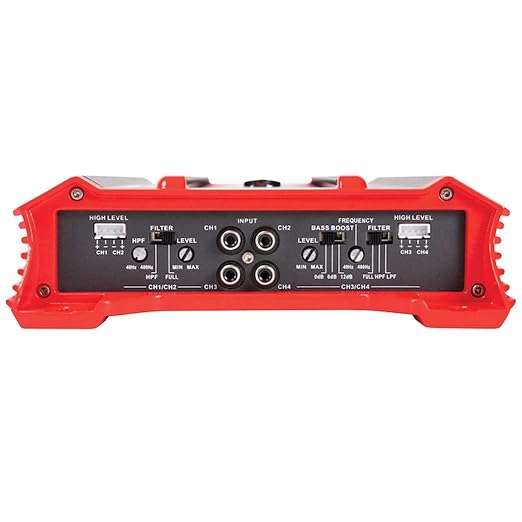 Ground Pounder GP-1500.4 1500 Watt 4 Channel Amplifier