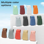Sunglass Holder for Car Visor, Grass Green, 2 Packs | Suede Cloth, Magnetic, Organizer for Car Accessories