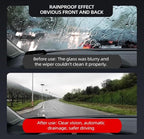 Car Glass Film Magic Cleaning Sponge, Non-Scratch Window Cleaning Sponges, Car Windshield Cleaner Tool,Fog Remover for Clear Vision Driving, Anti-Rain Fog Windshield Glass Oil Film Remover (1)