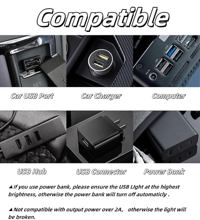 Dimmable Green USB Touch Control Led Lights for Car, Glass Led Lights Interior, Cute Interior Car Lights, Retro Led Night Light Ambient Lighting, USB Mood Lamp Bedroom, Gift for Men Women