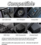 Dimmable Yellow USB Touch Control Led Lights for Car, Cute Interior Truck Lights, Retro Warm Led Night Light Ambient Lighting, Glass USB Mood Lamp Bedroom, Car Accessories for Men Women