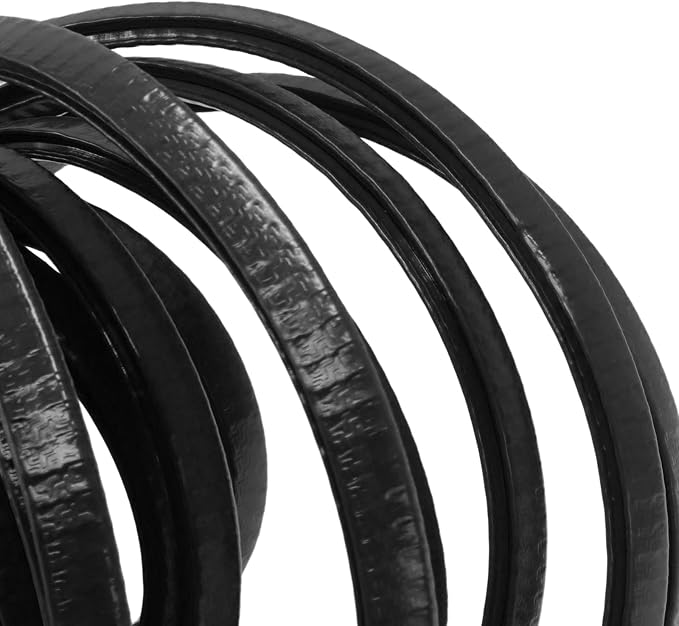 16.5 Ft (5m) Universal Car Door Edge Guards, Black | Rubber U-Shaped Trim Protector, No Glue Required