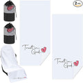 Car Seat Towel Covers with Storage Bag, 63 x 32 Inch Universal Non Slip Waterproof Sweat Protector for Car Truck, Gym Swimming Running, Machine Washable(2 Pack,Trust in God)