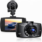 2.4-inch 1080p High-Definition Dash cam for Cars with Super Night Vision, 24-Hour Video Recording, 120° Large Wide-Angle, G-Sensor Parking Monitoring Loop Video Motion Detection