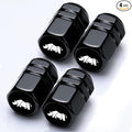 4Pack Rhinoceros Tire Valve Stem Cap Car Accessories Aluminum Alloy Rust-Proof Universal Dust Covers Tire Air Cap for Car,Truck,SUV,Bike,Motorcycle Tires,Rhinoceross Gifts for Women Mom Men