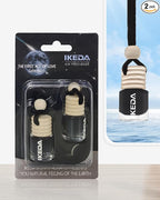 ikeda fragrance Automotive Air Freshener 4ml Car Scents | 45-Days Keep Fragrance | Automobile Hanging Diffuser Bottles | Remove Auto Odor Long-Lasting Fresh Air for Home Deodorizer (Dark Night)