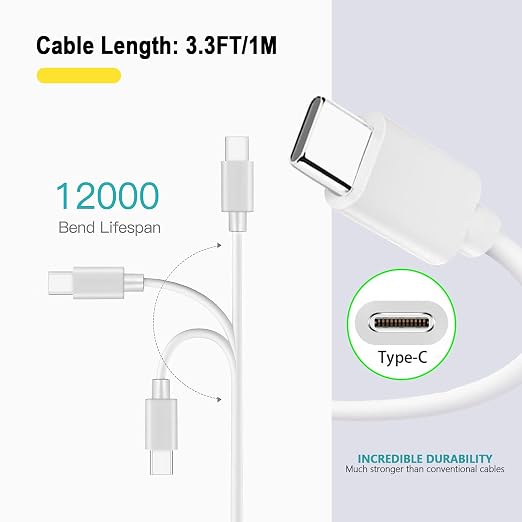 2 Pack Car Carplay Cable for iPhone 16E 17 15 Pro Max Car Charger iPhone 15 Charger, iPhone 16 15 Carplay Cable USB a to USB c Adapter iPhone 15 Pro Plus, iPad 13 10th Pro Air 5th 4th Mini 6th