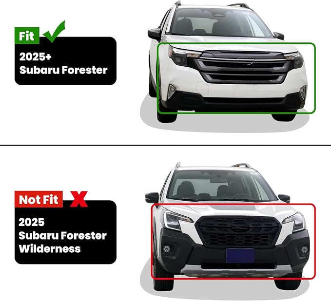 Floor Mats for Subaru Forester 2026 2025 (Only Fit Gas & 2026 Wilderness), All Weather TPE Custom Fit Floor Liners for Forester 2025-2026 Base/Premium/Sport/Limited/Touring Car Mats