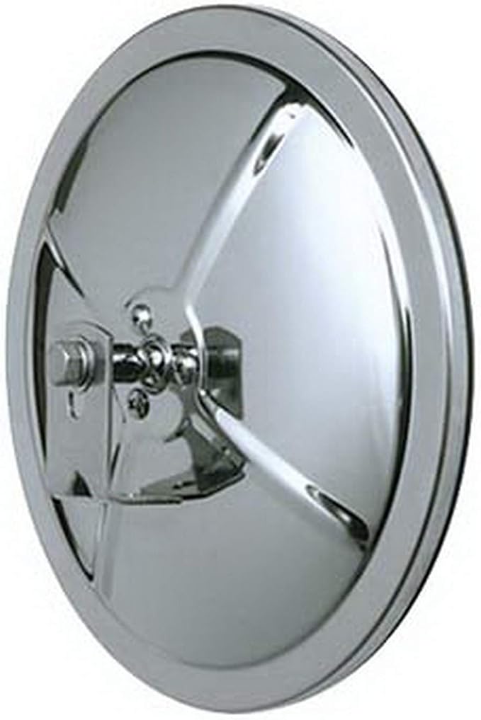 48602, 6" Round Convex S.S."