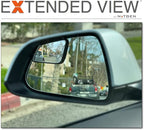 Blind Spot Mirrors- Compatible with Tesla Model S Extended View - 2 Piece Set (Left & Right)