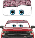 Windshield Sun Shade Car Sun Shade 2026 Pink Car Accessories for Women Car Shades for Front Window Girly Windshield Cover Sunshades for Summer Heat Portection(Pink Leopard, S)