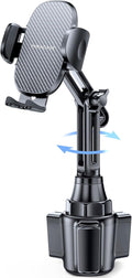 [Latest Upgraded Universal Cup Phone Holder for Car, [Rotatable & Adjustable] Long Neck Car Cup Holder Phone Mount Compatible with iPhone, Samsung, Google & More Smartphones