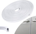16.4Ft (5M) Car Door Edge Guards, Rubber U Shape Automotive Door Entry Guard Protector Strip, No Glue Required, Universal Vehicle Doors Edge Trim, Exterior Car Accessories (White, 16.4FT)