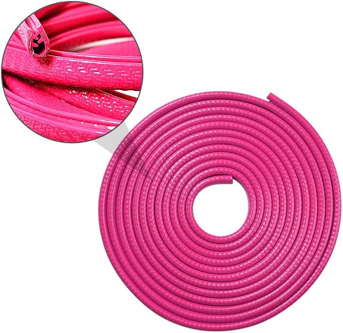 10M/32ft Car Door Edge Guards Rubber U Shape Edge Trim Seal Strips Protector Car Door Edge Protection for Car Auto Vehicle