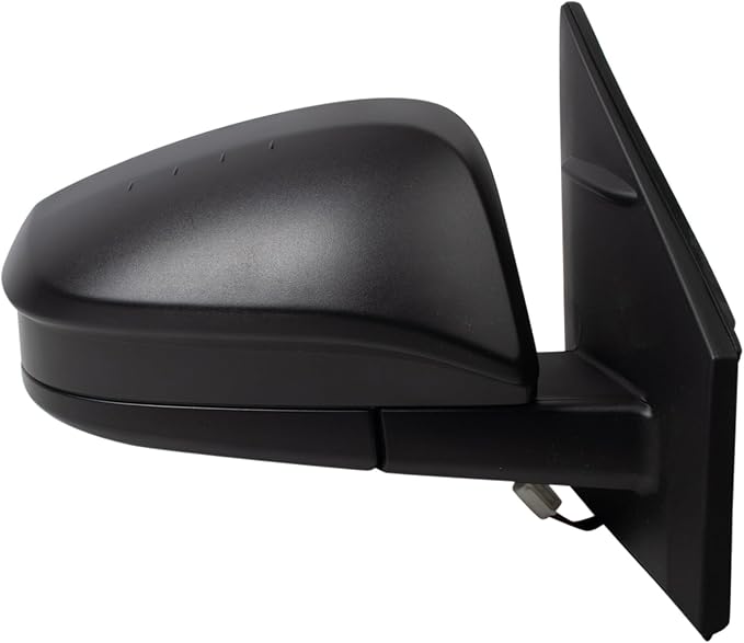 Passenger Side Mirror Assembly Electric Adjustment Non-Heated No Memory Textured Compatible with 2013-2015 Toyota RAV4 TO1321309