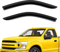 Extra Durable Window Deflectors Tape-On Window Visors Rain Guards Fit for Ford F150 2015-2026 Regular Cab, Sun Visors, Wind Vent for Shades, Exterior Car Accessories - 2 pcs. AG0903