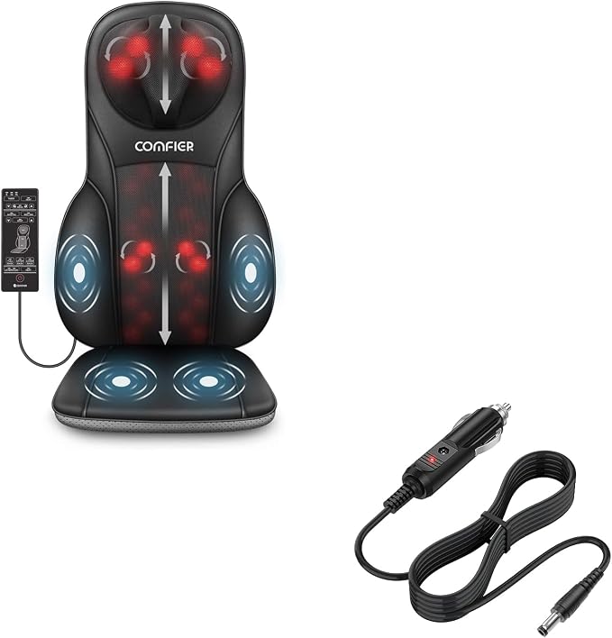 Neck Back Massager & 12V Car Adapter