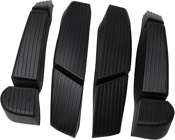Front and Rear Door Slot Tray Organizer Set of 4 - Compatible with Tesla Model Y 2020-2023 Vehicles - Car Door Tray Pockets Organizer, Protector Side Storage Accessories - Black