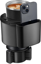 2-in-1 Car Cup Holder Expander with Phone Mount