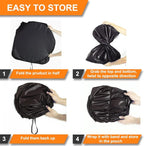 Truck Windshield Sun Shade for Car Windshield Cover Interior Front Window Shades Sun Visor Protector Blocks UV Rays Must-Have Truck Accessories for Pickup, SUV, Sedan, Van, Bonneville (Pink, XL)