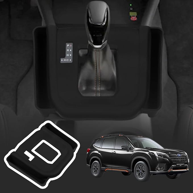 Central Control Silicone Gear Shift Panel Trim Cover for Forester 2025 (Base Premium Sport Wilderness Limited Touring) Gear Shift Control Anti-Scratch Panel Protective Cover
