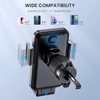 Car Vent Phone Mount for Car [Military-Grade Hook Clip] Phone Stand for Car [Thick Cases Friendly] Air Vent Clip Cell Phone Holder for Smartphone, iPhone, Automobile Cradles Universal.
