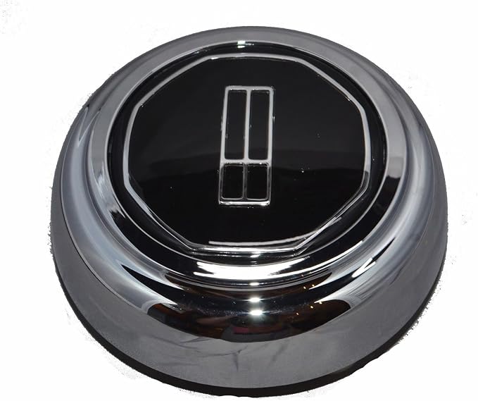 Set of 4 Chrome Wheel Hub Center Caps Covers Replacement for 1993-1997 Lincoln Town Car