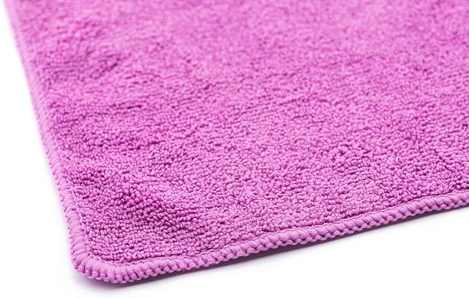 Sport & Workout Towel - Gym, Exercise, Fitness, Spa, Ultra Soft, Super Absorbent, Fast Drying Premium Microfiber, 320gsm, 16in x 27in, Lavender - Pack of 3