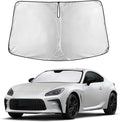 Windshield Sunshade Compatible for Toyota 86 2017-2019 2020 2021, Sun Visor for Front Windshield & Window Sun Shade Cover, UV Heat Blocker & Protector, Car Accessories