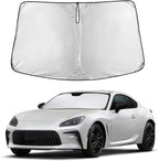 Windshield Sunshade Compatible for Toyota 86 2017-2019 2020 2021, Sun Visor for Front Windshield & Window Sun Shade Cover, UV Heat Blocker & Protector, Car Accessories