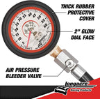 52-52004 0-60 PSI Tire Pressure Gauge, 2 Inch