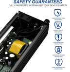 12V Inverter 750W Inverter 12V to 110V or Cars Trucks semi Trucks Various Vehicles with 2 AC Power outlets 2USB Ports
