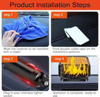 Car Heater for Vehicle, 12V 200W Portable | Plugs into Cigarette Lighter, Defroster for Car Windshield, 2 in 1 Heating & Cooling Fans