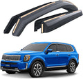 Goodyear Shatterproof in-Channel Window Deflectors for Kia Telluride 2020-2026, Rain Guards, Window Visors for Cars, Vent Deflector, Car Accessories, 4 pcs - GY008451
